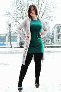 Outfit taglia 46 verde bosco 3 Smodatamente