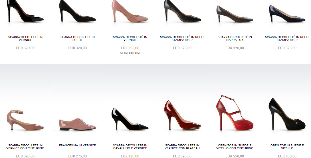 Scarpe Emporio Armani catalogo autunno inverno 2014 2015 | Smodatamente