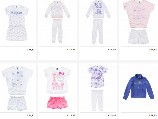 outlet benetton bambina