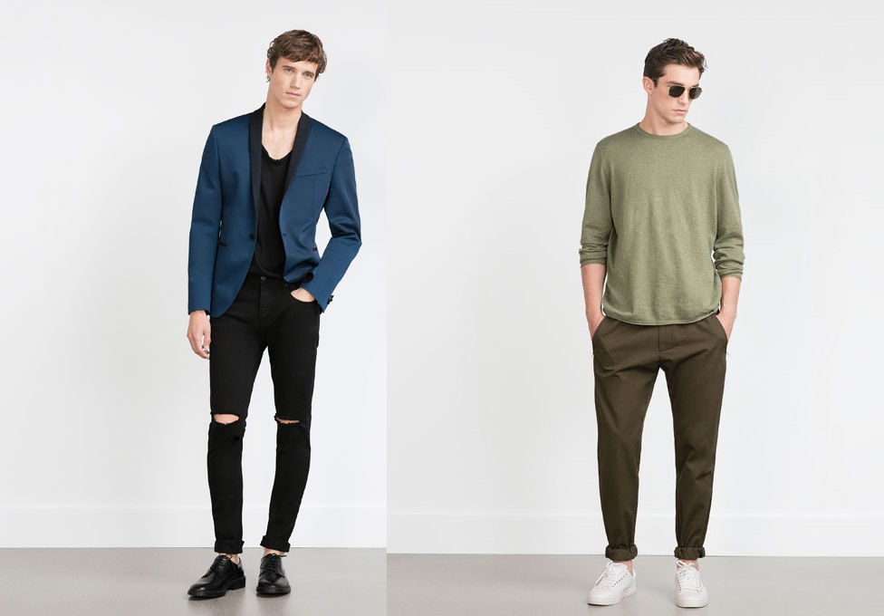 zara uomo on line