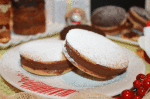ricetta biscotti natale 2015 farciti mousse al cioccolato