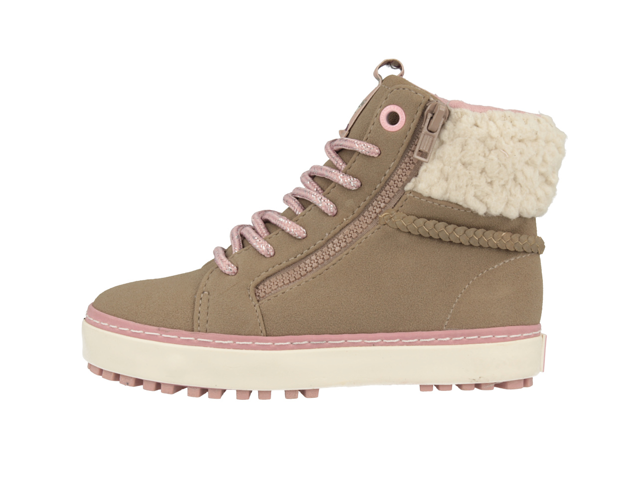 GIOSEPPO Etnedale – Scarpe Da Ginnastica Bambini E Ragazzi, Stile Stivaletto, Pelle Sintetica, Suola In Gomma Naturale, Vegano