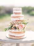 torte matrimonio senza pasta di zucchero fiori
