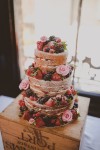torte matrimonio senza pasta di zucchero fiori