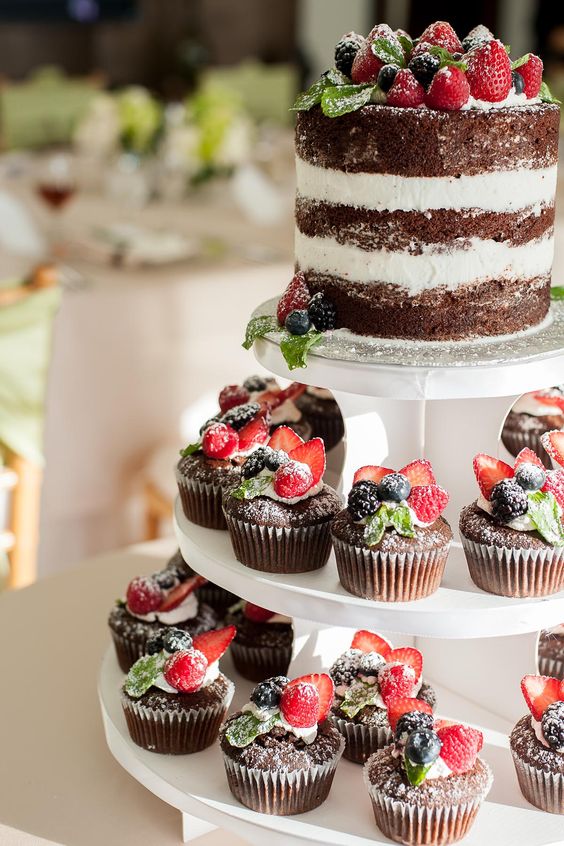 Naked Cake: torte matrimonio senza pasta di zucchero FOTO 