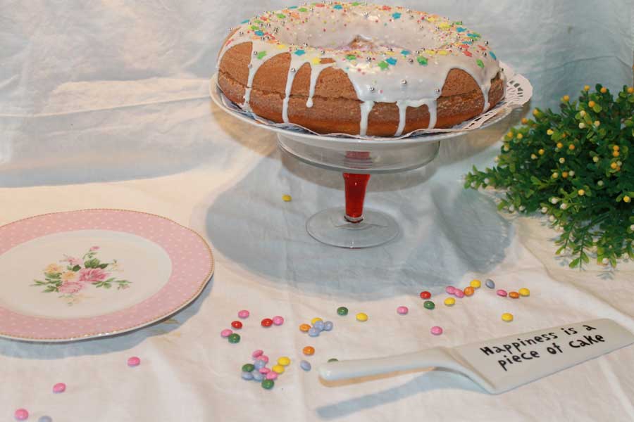 ricetta giant donut cake ripiena 