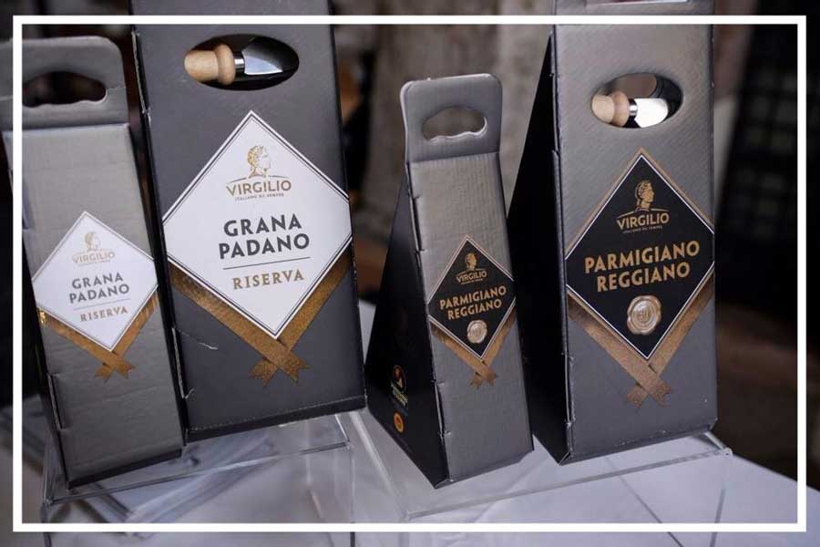 consorzio virgilio idea regalo natale 2017 grana padano parmigiano reggiano