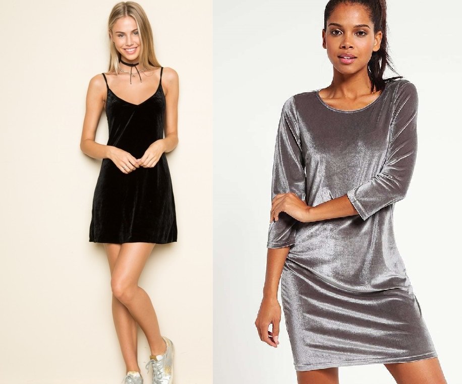 Abiti in velluto 2019 discount