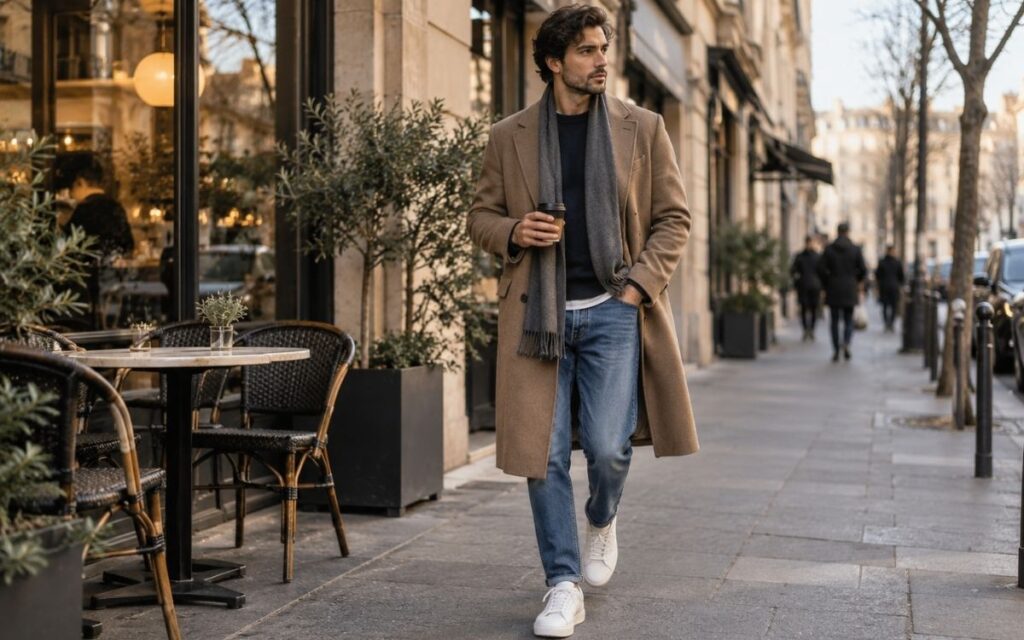 Cappotto lungo uomo