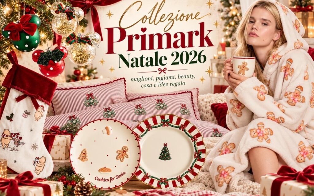 Collezione Primark Natale 2026
