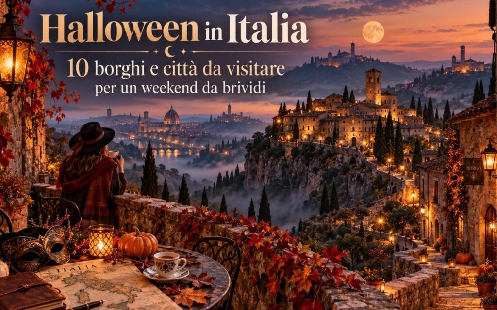 Halloween in Italia 2026 eventi borghi da visitare