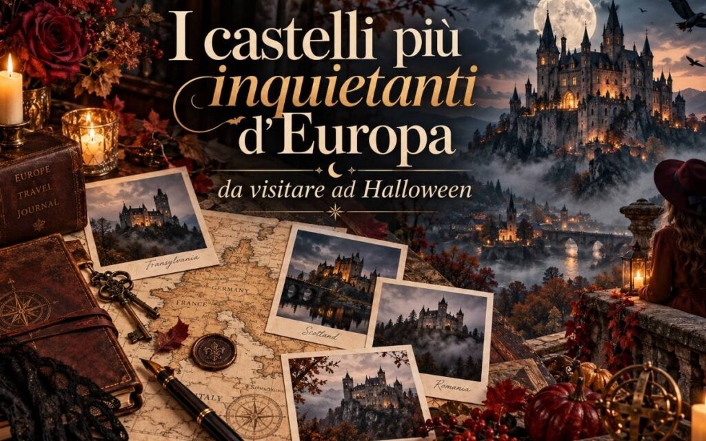 I castelli più inquietanti d'Europa halloween 2026