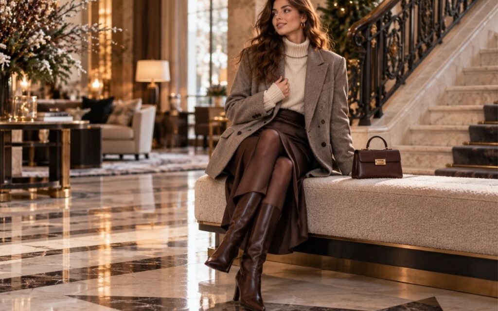 Look con blazer oversize: 8 outfit femminili da copiare questo inverno