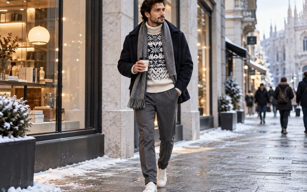 Maglione da sci in citt&agrave;
