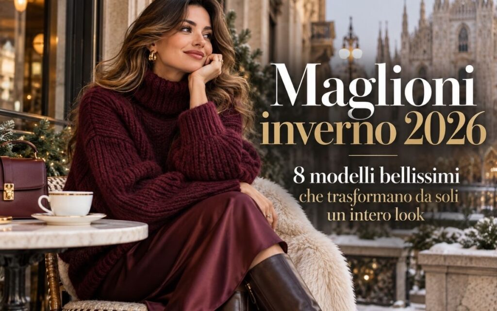 Maglioni inverno 2026
