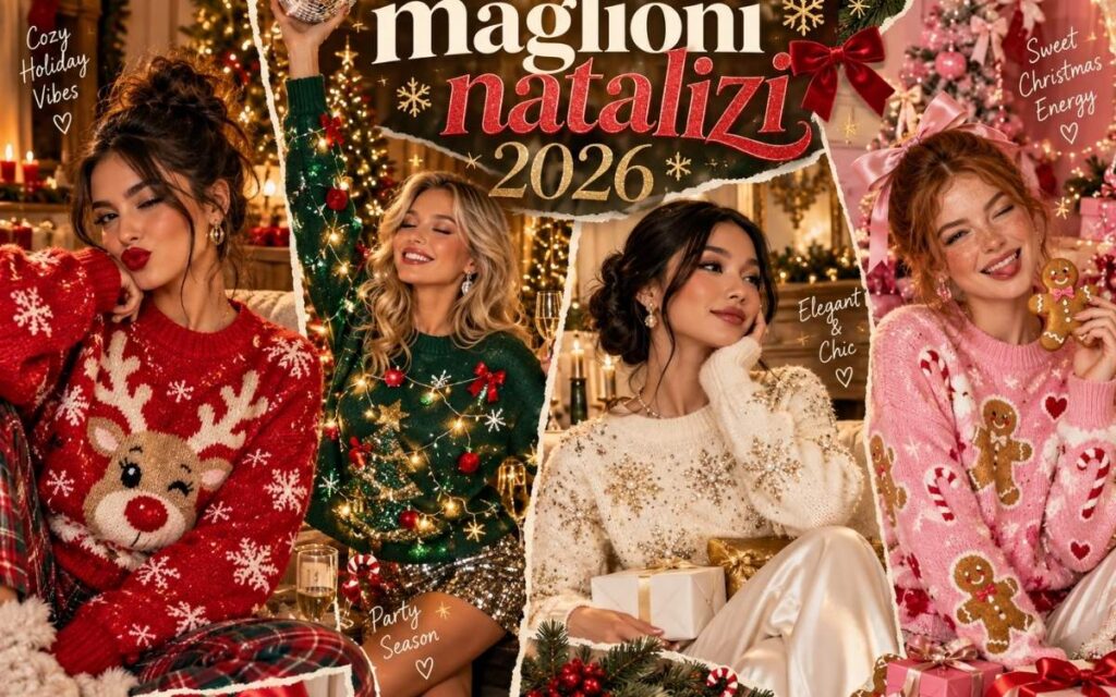 Maglioni natalizi 2026 guida e prezzi