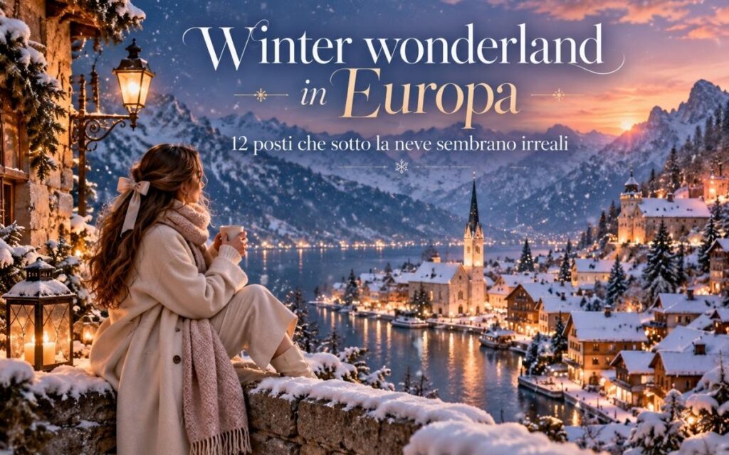 Winter wonderland in Europa